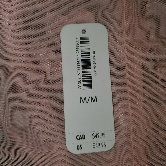 La Senza Pale Pink Lingerie Bodysuit - Picture 10 of 12